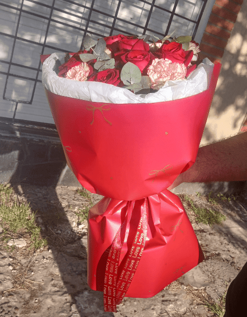 239 Ramo de Rosas Premium-Composición Artística n° 1 - Imagen 1