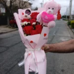 Ramo Coquette con Peluche Súper Tierno